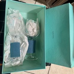 Tiffany & Co Authentic Wine Glasses