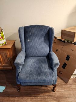 Blue Recliner chair