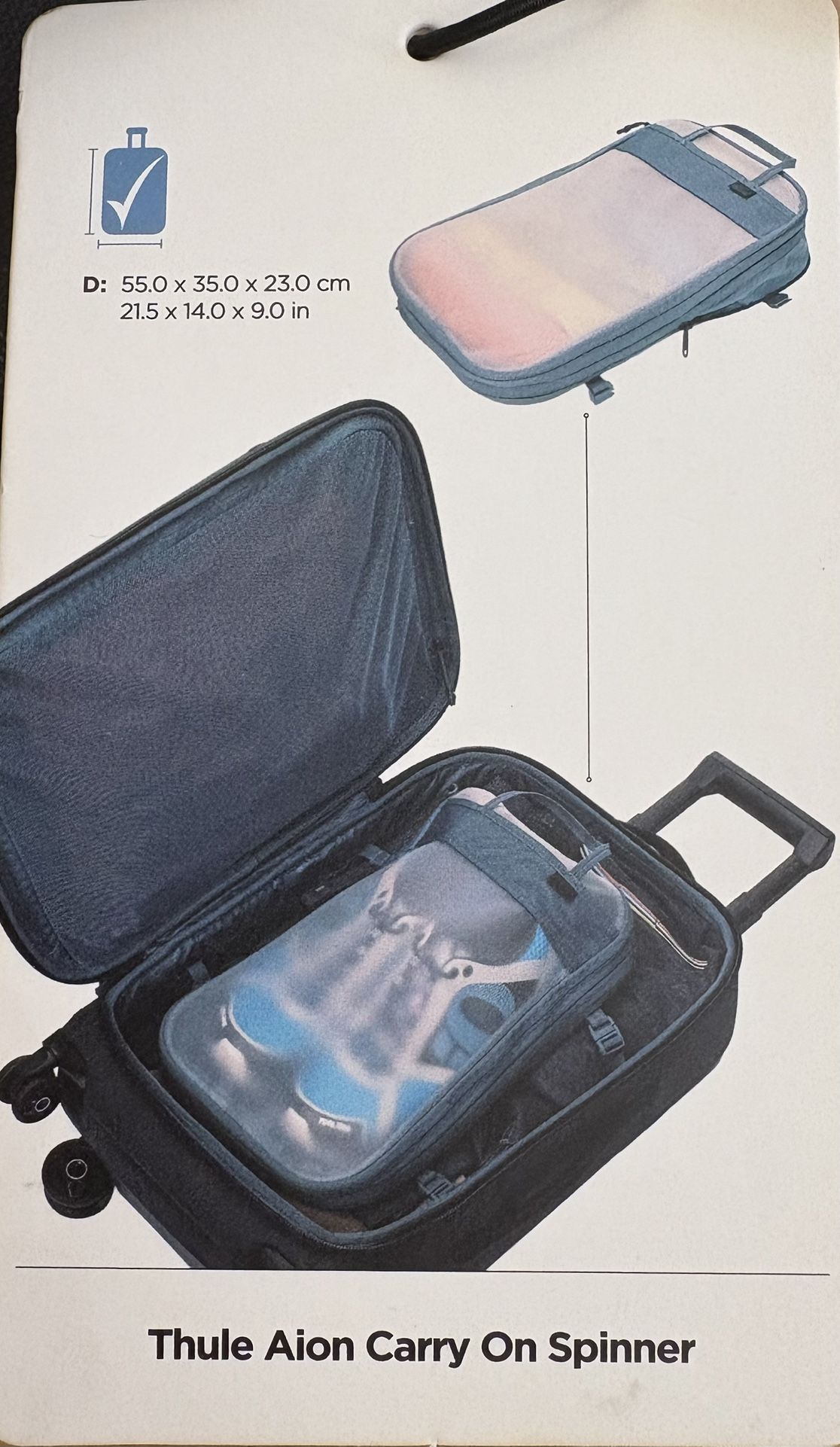 THULE International Carry On Spinner Suitcase Luggage