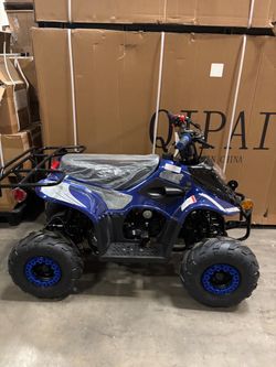 New kids 110cc Blue ATV on sale $799  At Turbopowersports