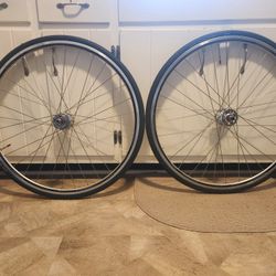 (New) 700×25 SIngle Speed Wheel Set w/tires