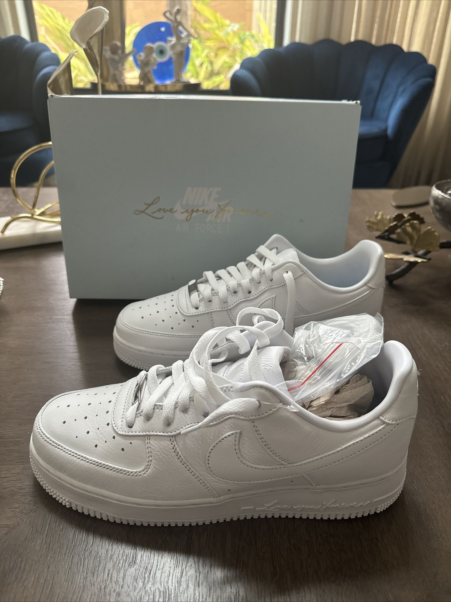 Nike Air Force 1 '07 Low White Men's Size 9 New Shoes Sneakers