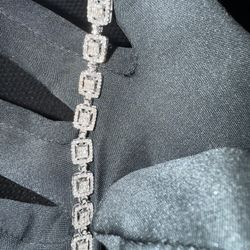 10K WG Bracelet With VSSI natural Diamonds 