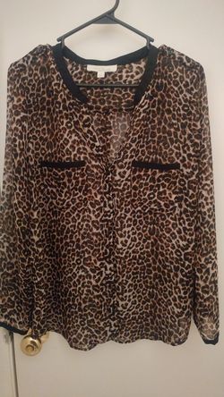 Leopard Shirt size L