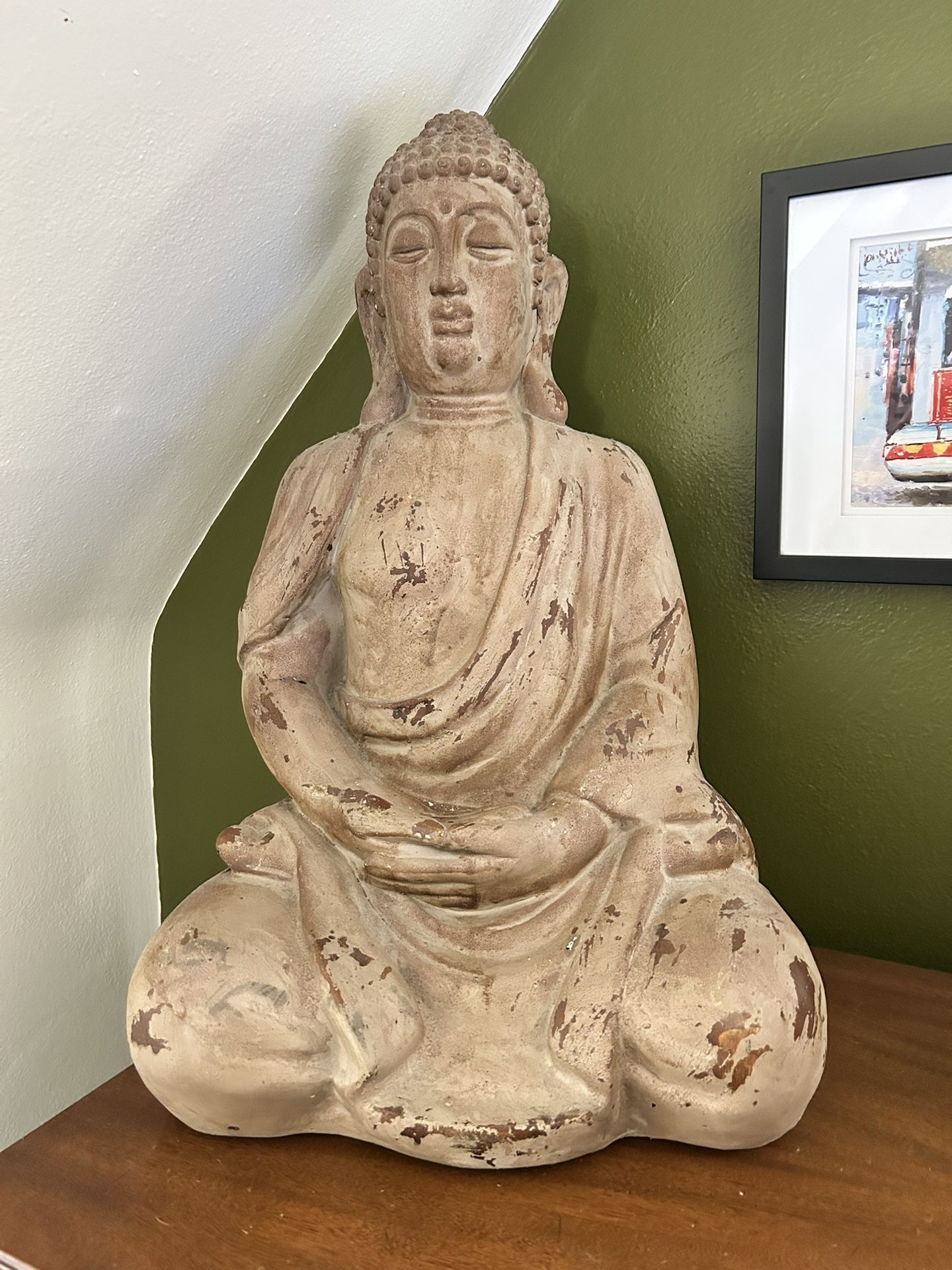 32” Tall Buddha - Indoor or outdoor decor