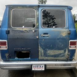 Chevy G20 Van Rear Bumper