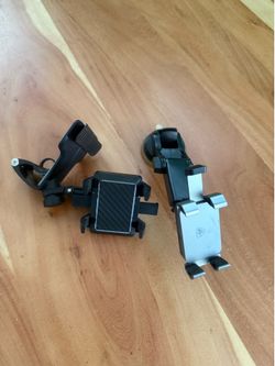 2 Universal Car Phone Mounts – Dashboard & Vent Holders