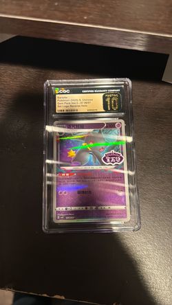 Banette CGC Pristine 10 Pokemon Card Chinese Reverse Holo