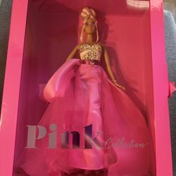 New Barbie, The Pink Collection Signature Doll Number Five. Never Removed From Box.