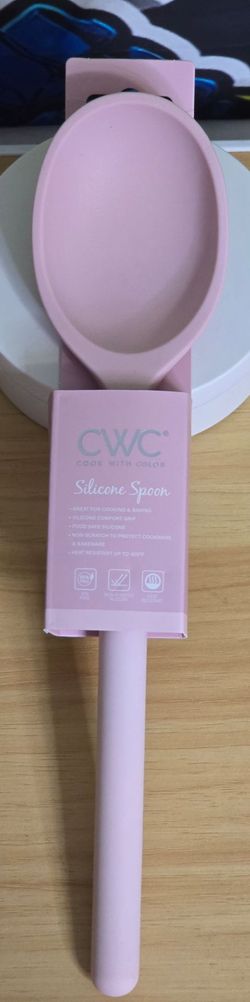 💗 CWC Cook With Color Silicone Spoon – Pink 💗