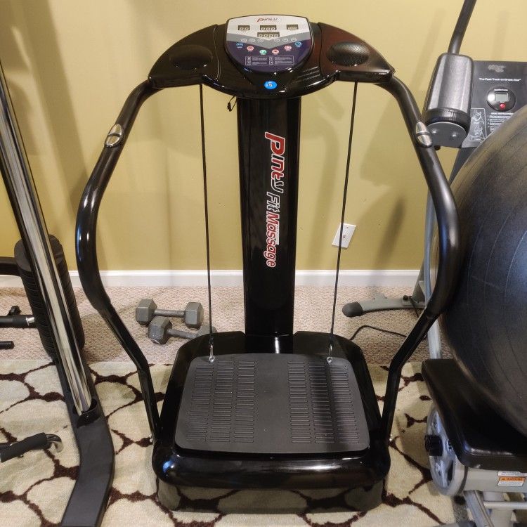 2000W Whole Body Vibration Platform Exercise Machine with MP3 Player - 180 Speed Levels