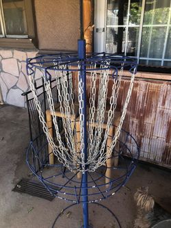 FRISBEE GOLF GOAL