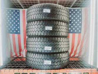 ✅ 4 Used Tires LT275/70R18 GOODYEAR WRANGLER KEVLAR PRO ADVENTURE 275/70R18 TRUCK HEAVY DUTY 275 70 18