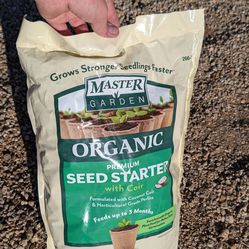Organic seed starter coco choir soil mix