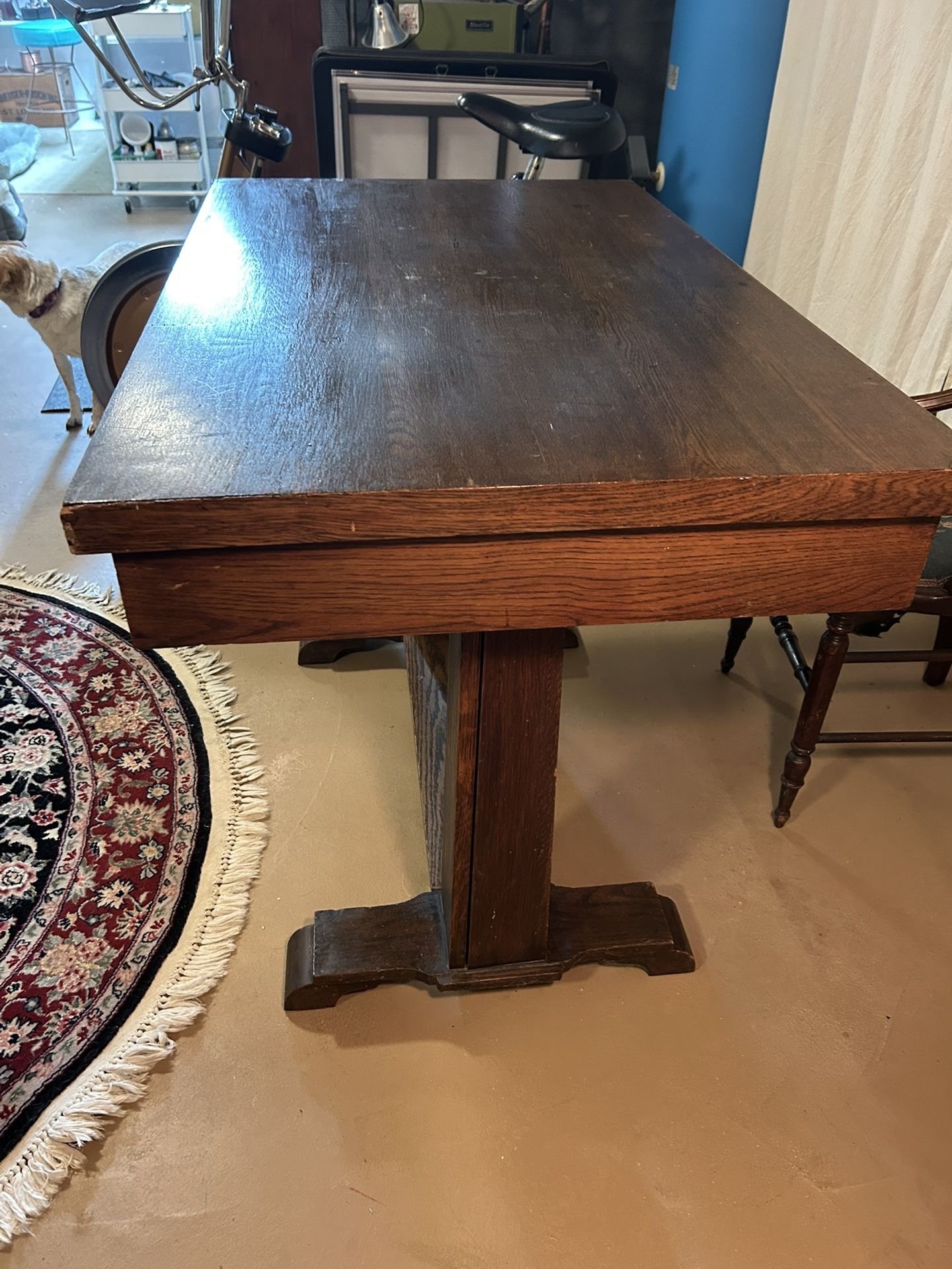 Antique Library Desk