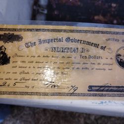 1879 10 Dollar Bond