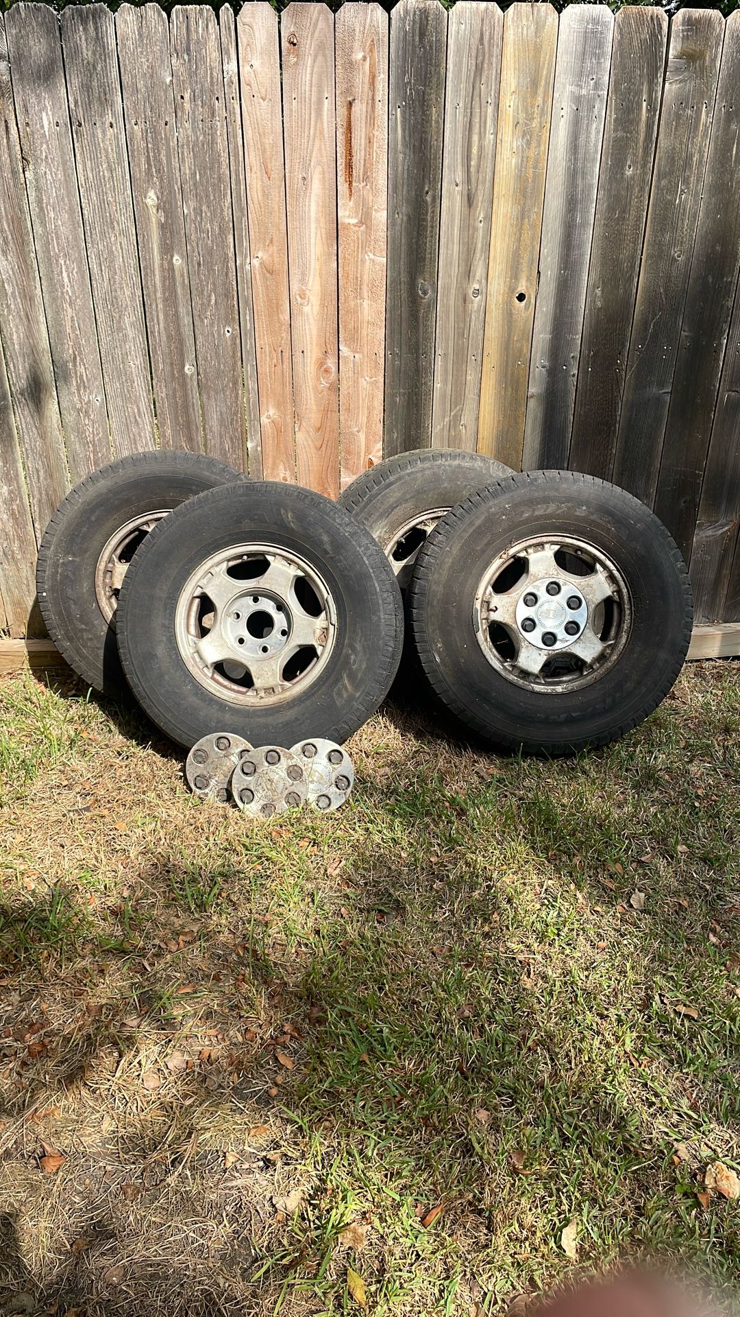 Chevy Star Stock Rims 16”