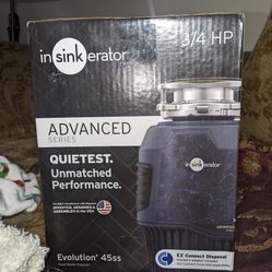 BRAND NEW - InSinkErator Evolution 45ss 3/4 HP