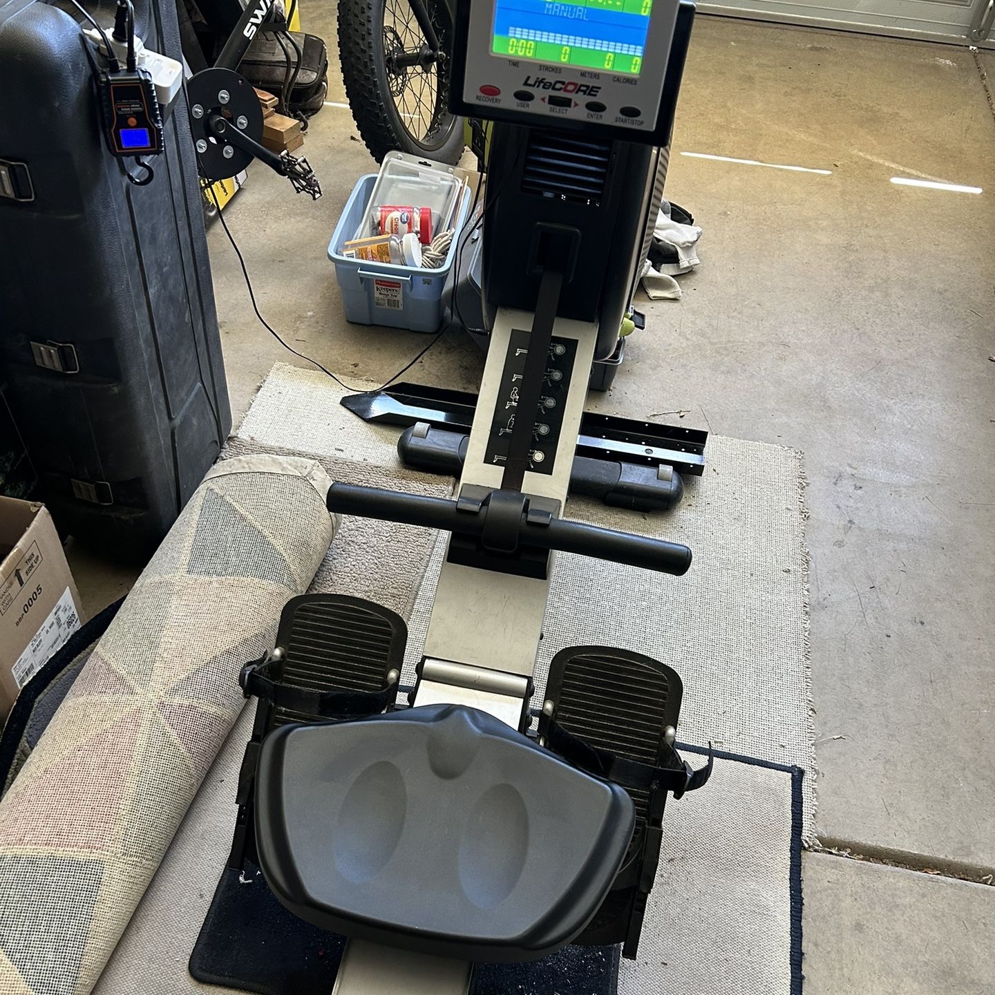 Reduced LifeCore Fitness R100 Rowing Machine for Sale in Rocklin CA OfferUp