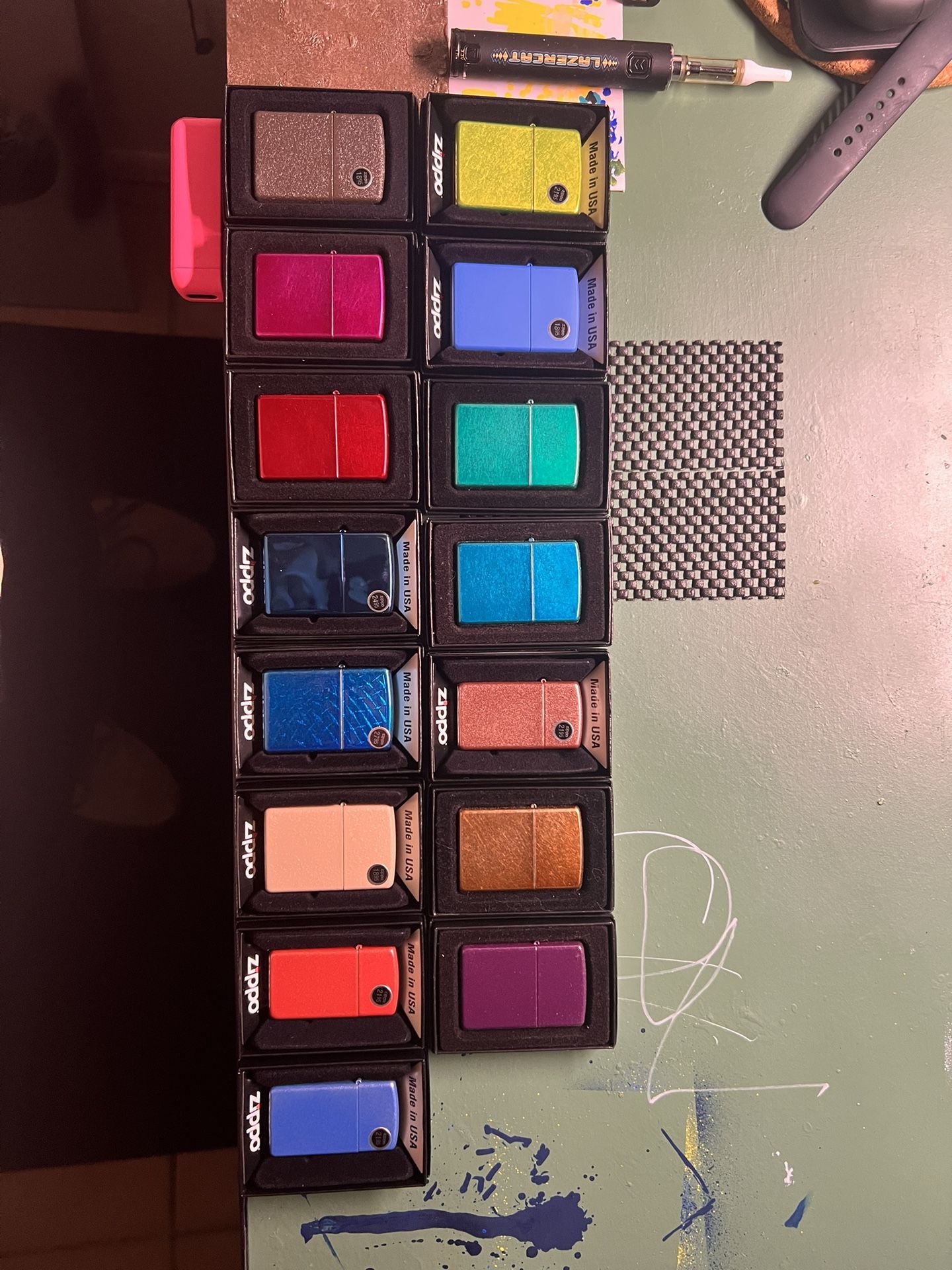 Unstruck Zippo Classic Colors Collection For Sale 