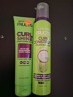 Garnier Fructis Curly Hair Products
