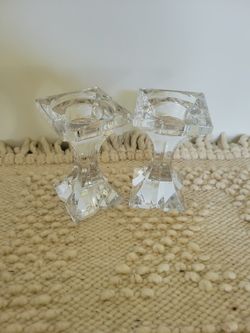 Crystal Candle Holders