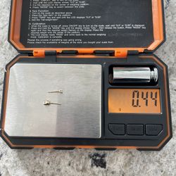 14k Gold And Diamond Earrings 