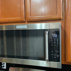 Kitchen Aid Over The Range Microwave 