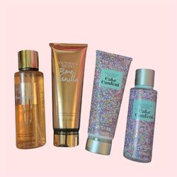 Victoria's Secret Fragrance Lotions And Mists Bundle