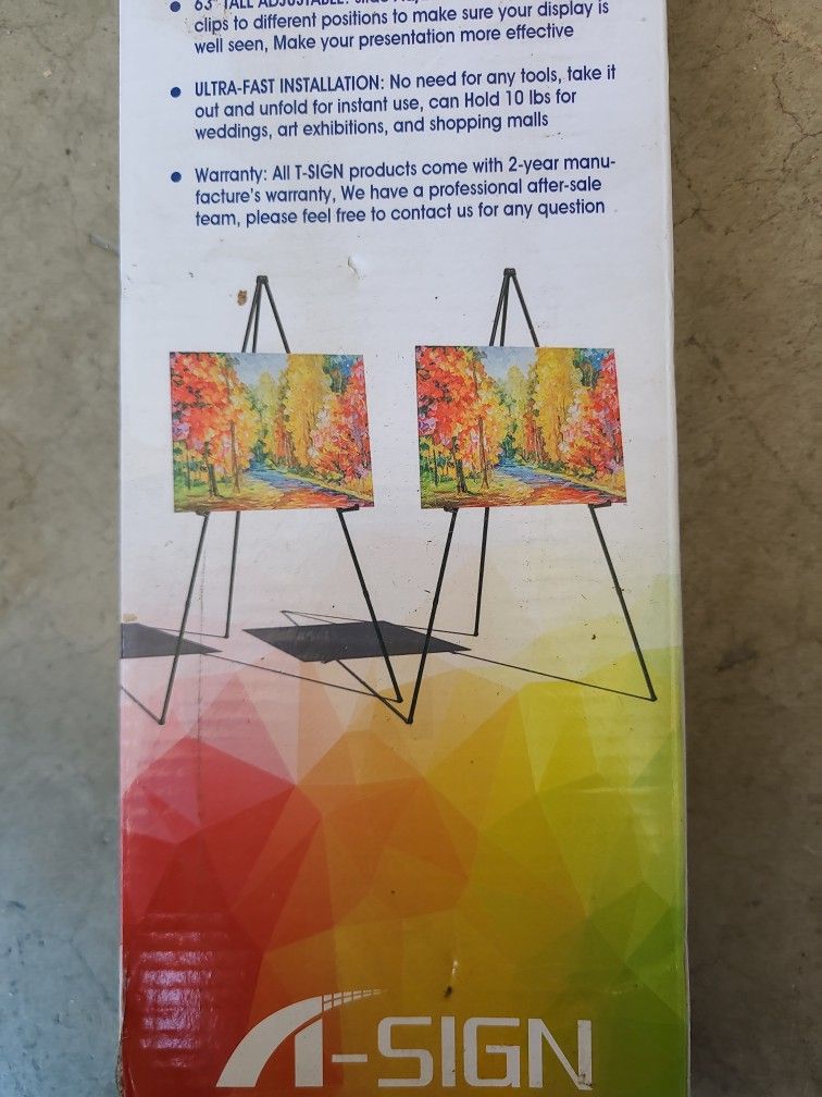 Instant Pop Up Easels