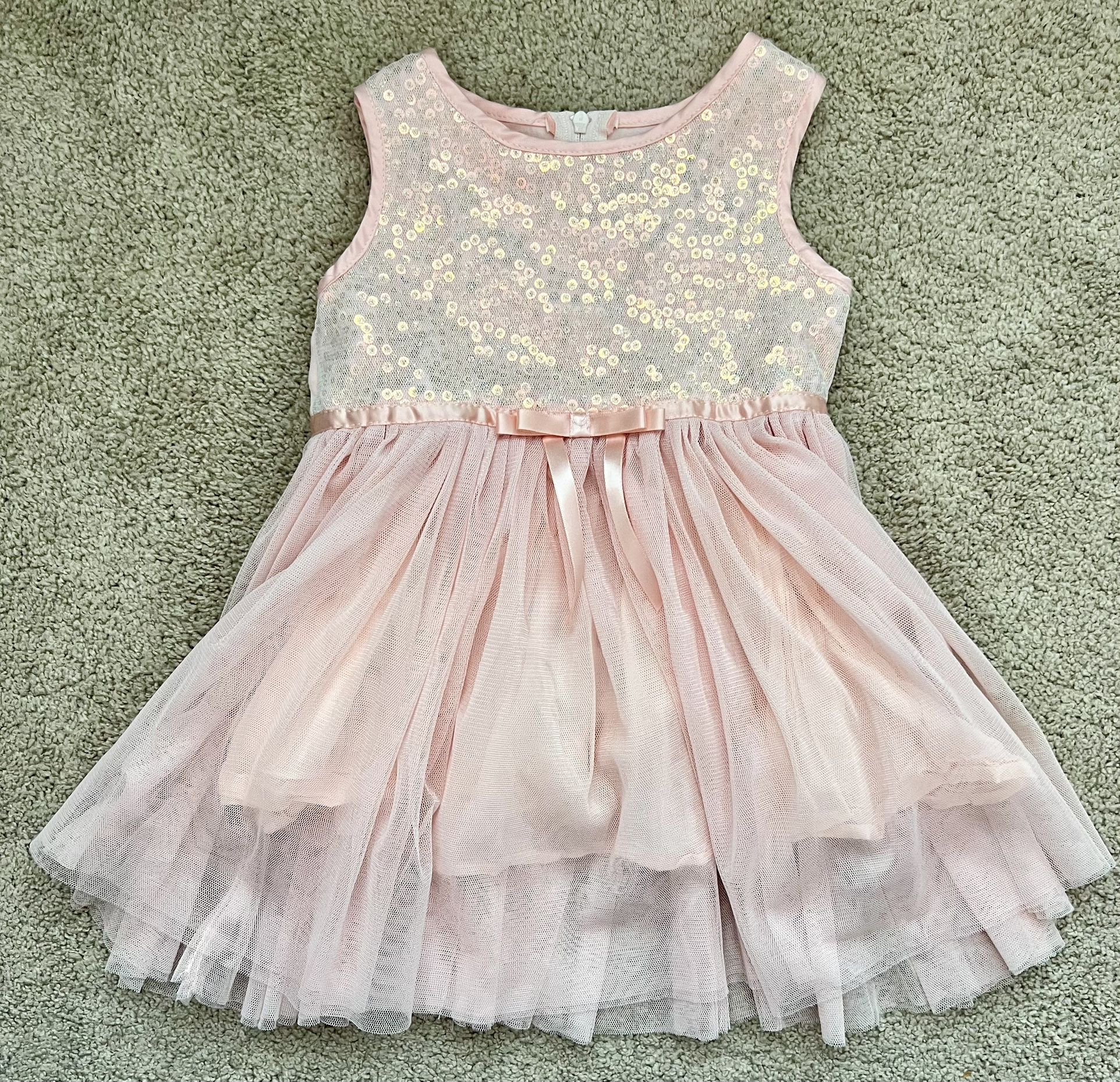 Popatu Toddler Girl Sequin & Tulle Dress, size 18 months