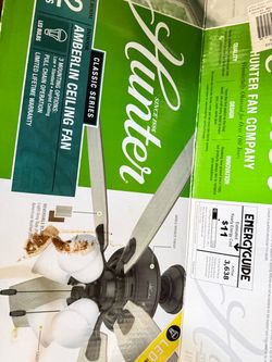 Hunter Ceiling fans for sale