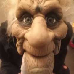 Vintage Halloween Butler Animatronic Decoration