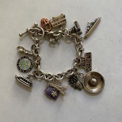 Sterling Charm Bracket