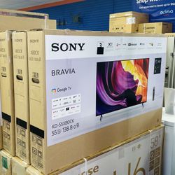 55” Sony Bravia X80K 4K UHD Smart Tv