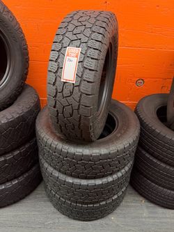 265/70R17 Toyo Open Country A/T Full Set of 4 Tires
