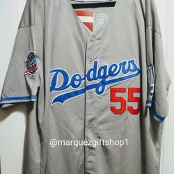 Men's Hershiser Dodgers Jerseys 