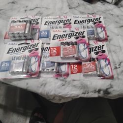 Batteries 7 Packs  Brand New