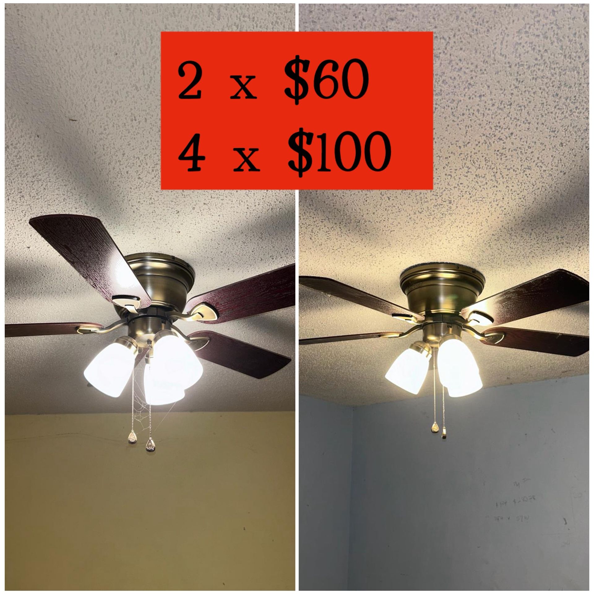 Ceiling Fans With Lights & Light Bulbs
