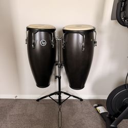 LP Conga Set with Stand – $350