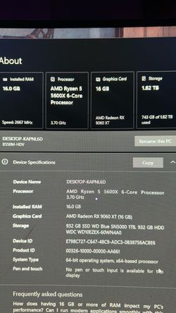 Custom gaming pc