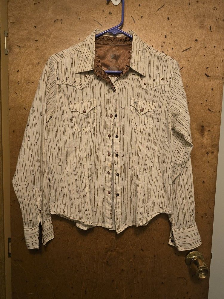 Striped Western Shirt