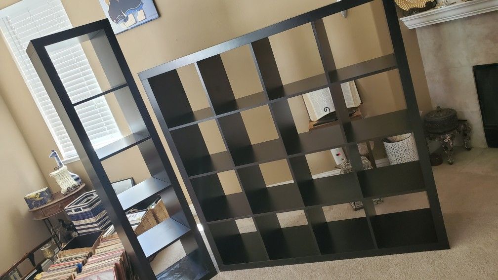 2 PIECE SET SHELVING UNIT