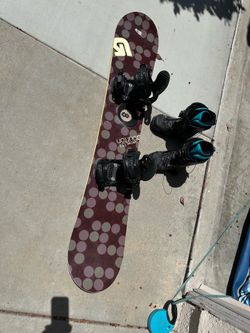 Women’s full snowboard kid (board, boots bindings)