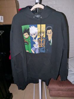 HUNTER X HUNTER Gon Killua Kurapika Leorio Unisex Hoodie Jacket Size XL