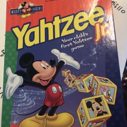 Mickey For Kids Yahtzee Jr. Game