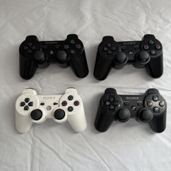 Sony PlayStation 3 PS3 DualShock 3 Wireless Controllers 