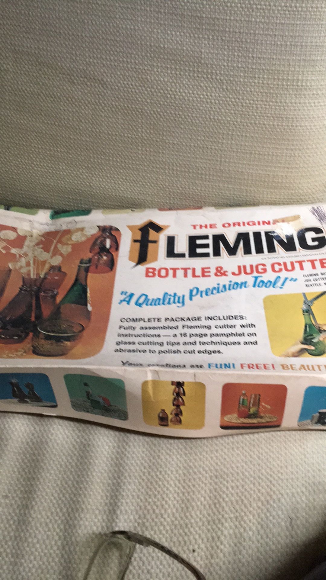 Fleming antique bottle cutter