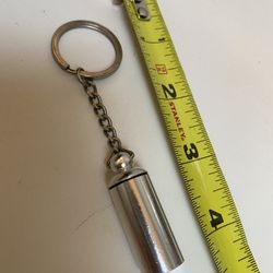 Brushed Silver POCKET STASH/Pill Holder