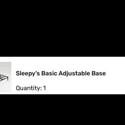 Sleepy's Basic Adjustable Base